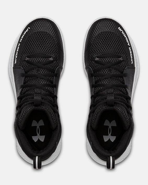 Men's UA Jet Basketball Shoes, Black, pdpMainDesktop image number 2